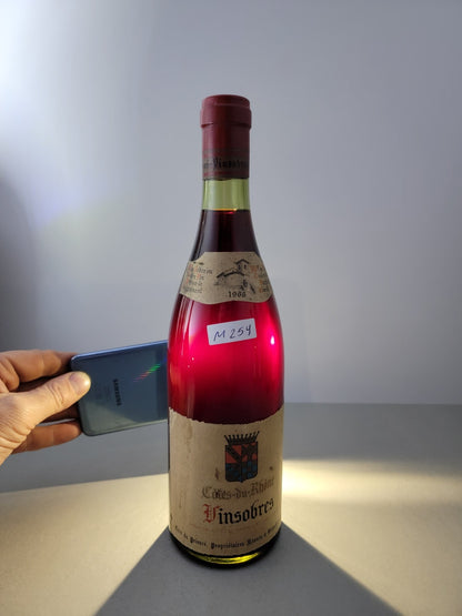 Cotes Du Rhone Vinsobres 1966 Cave du Prieure bott.75 cl 13%