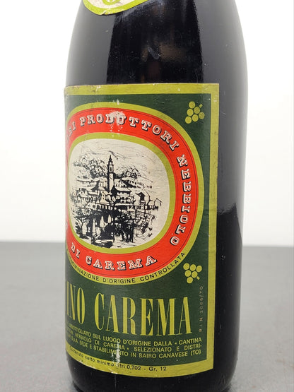 Carema 1975 Cantina Dei Produttori Nebbiolo Di Carema bott.72 cl 12%