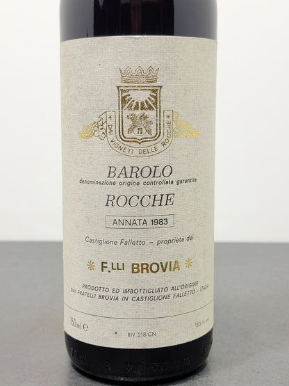 Barolo Rocche Fratelli Brovia 1983 Castiglione Falletto bott. 75 cl 13.5%