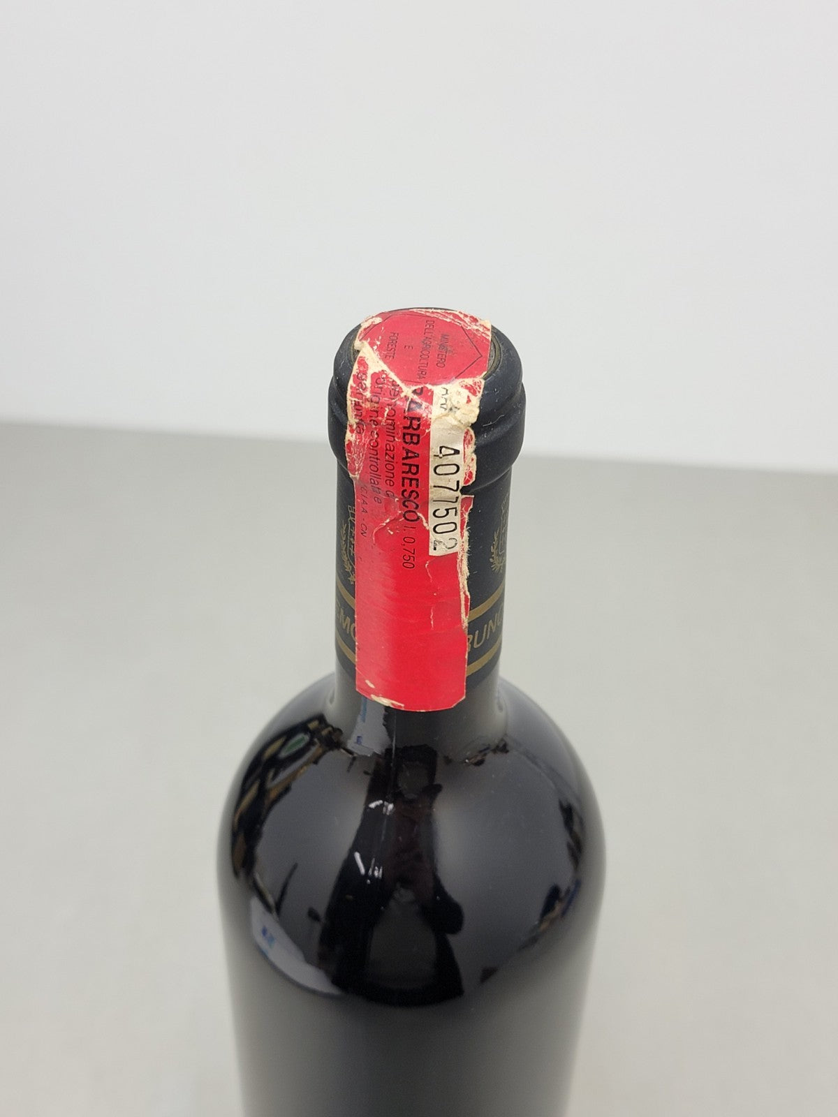 Barbaresco Bruno Giacosa 1982 Neive bott..75 cl 13,5%
