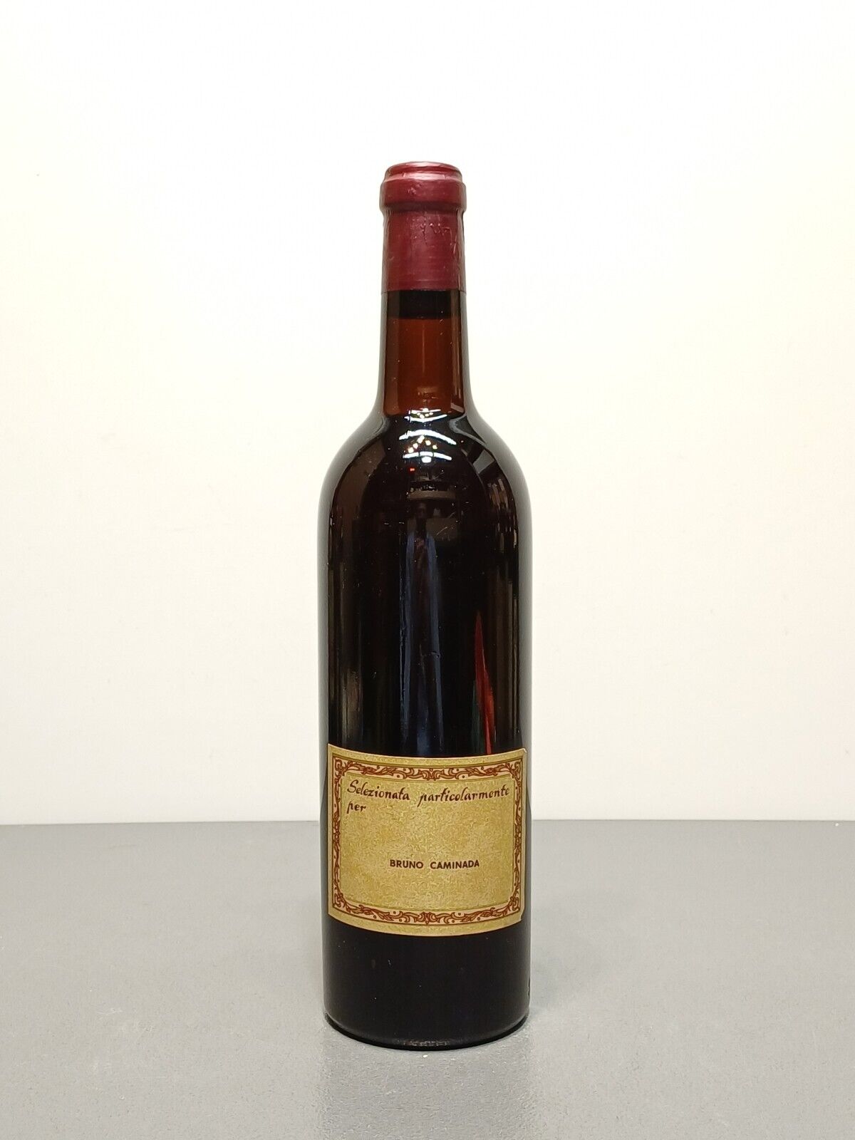 Barolo Renato Ratti 1964 Antiche Cantine Abbazia dell'Annunziata bott.72 cl