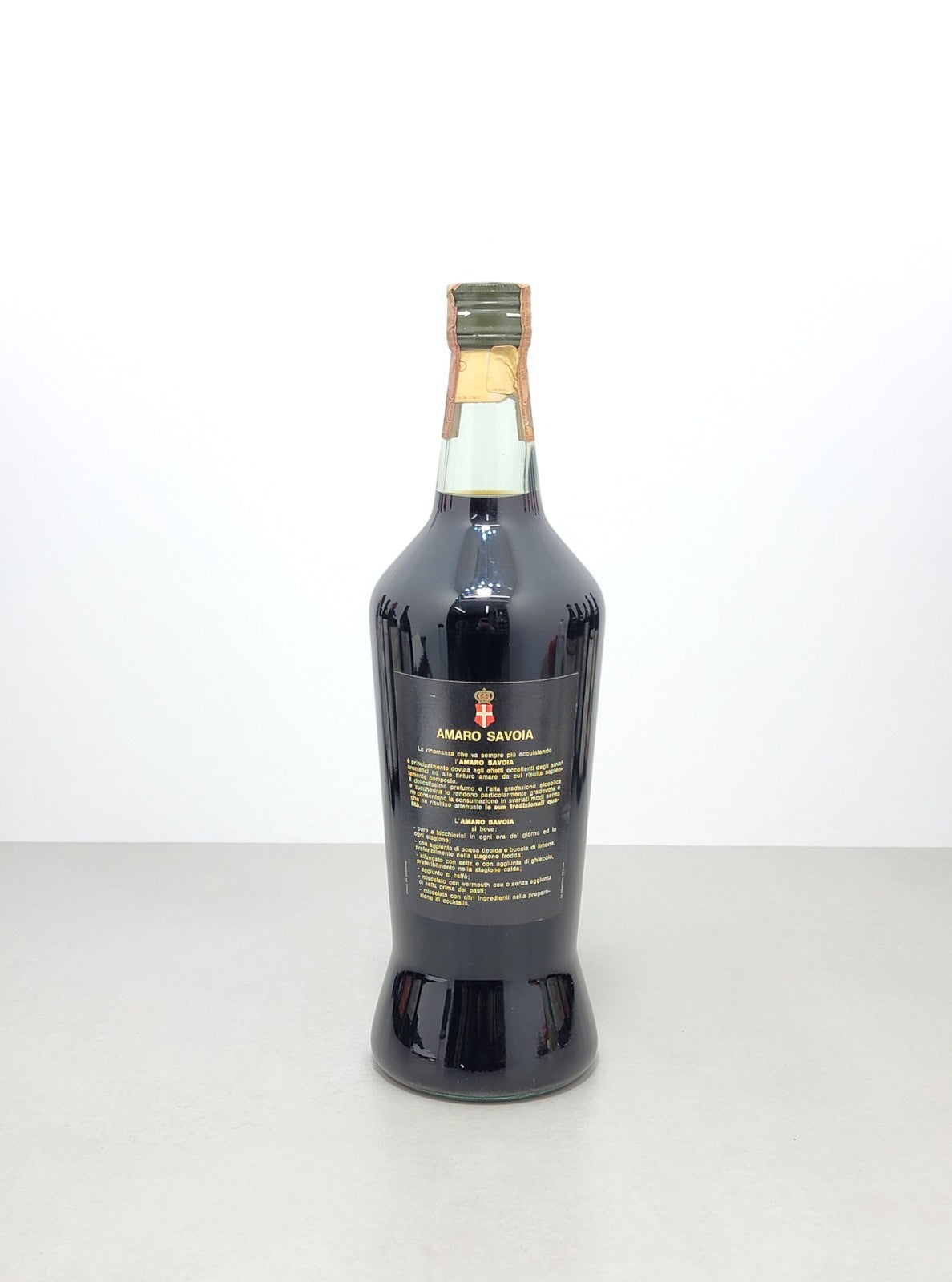 Amaro Savoia Cinzano 1970s Liquore bott. 1 litro 34%