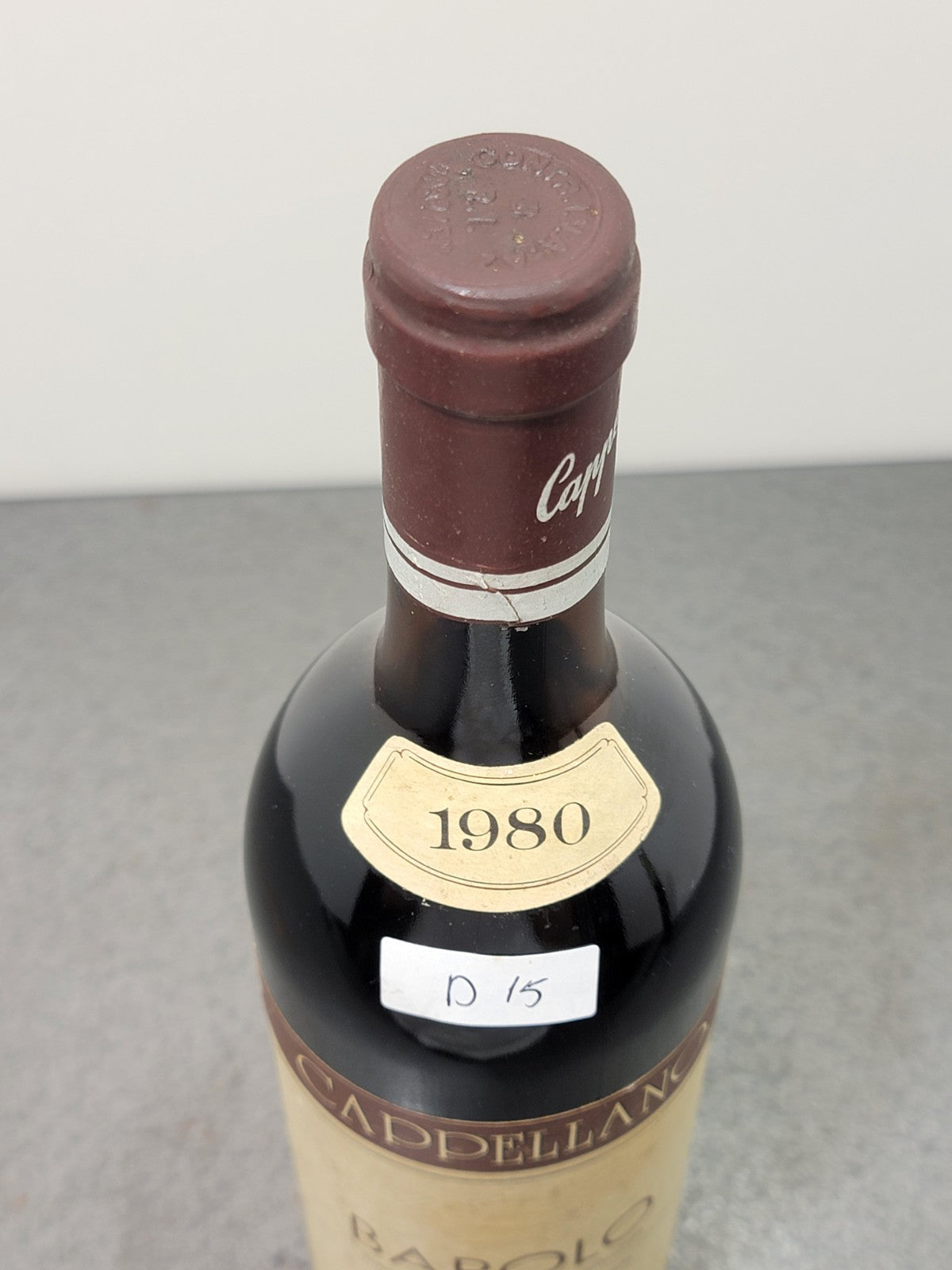 Barolo Cappellano 1980 Serralunga d'Alba bott.75 cl 13.5%