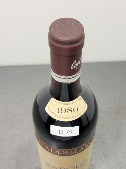 Barolo Cappellano 1980 Serralunga d'Alba bott.75 cl 13.5%