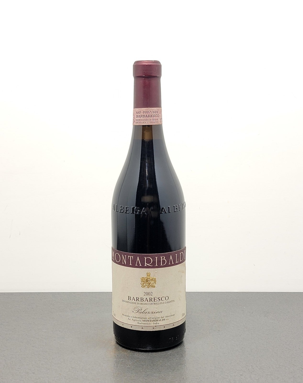 Barbaresco Montaribaldi Palazzina 2002 bott. 75 cl 14%