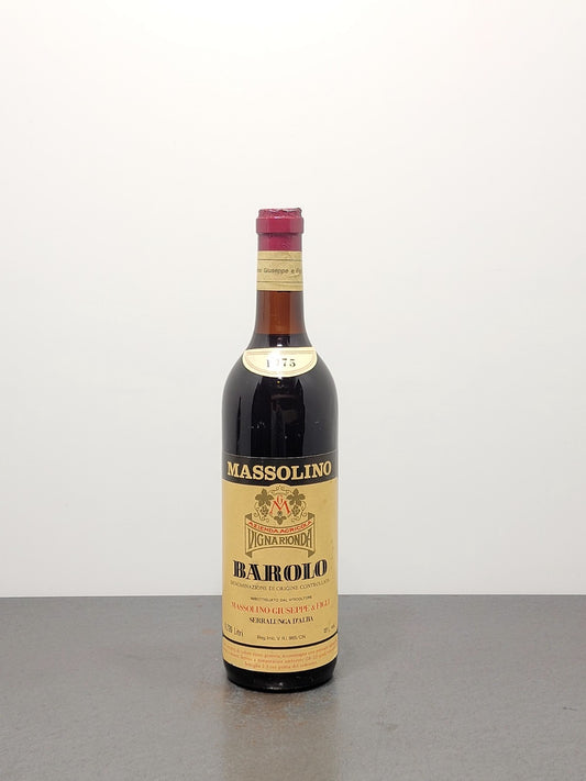 Barolo Massolino 1975 Serralunga D'alba bott.72 cl 13%