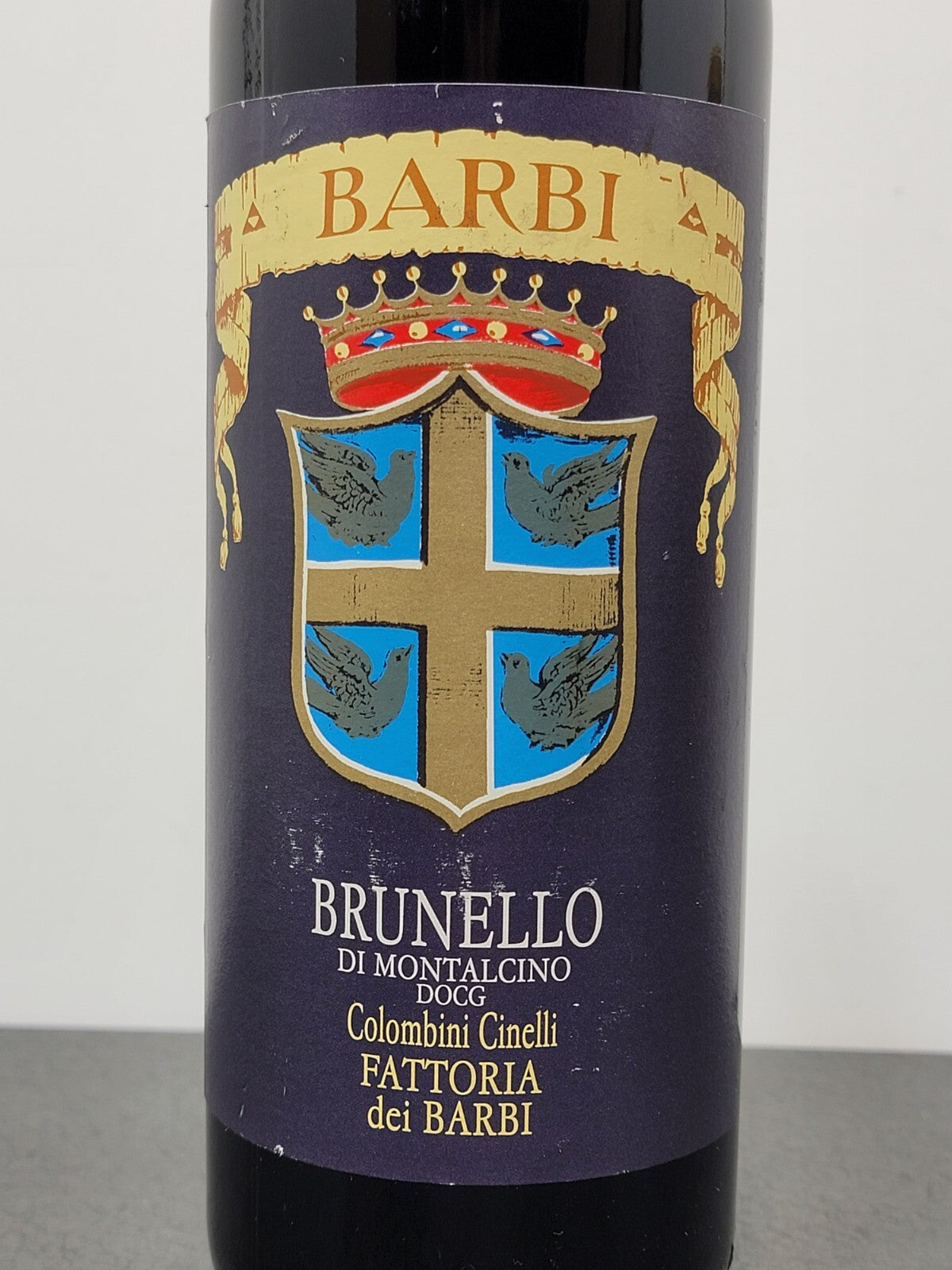 Brunello Di Montalcino Fattoria dei Barbi 1993 botti. 75 cl 13%