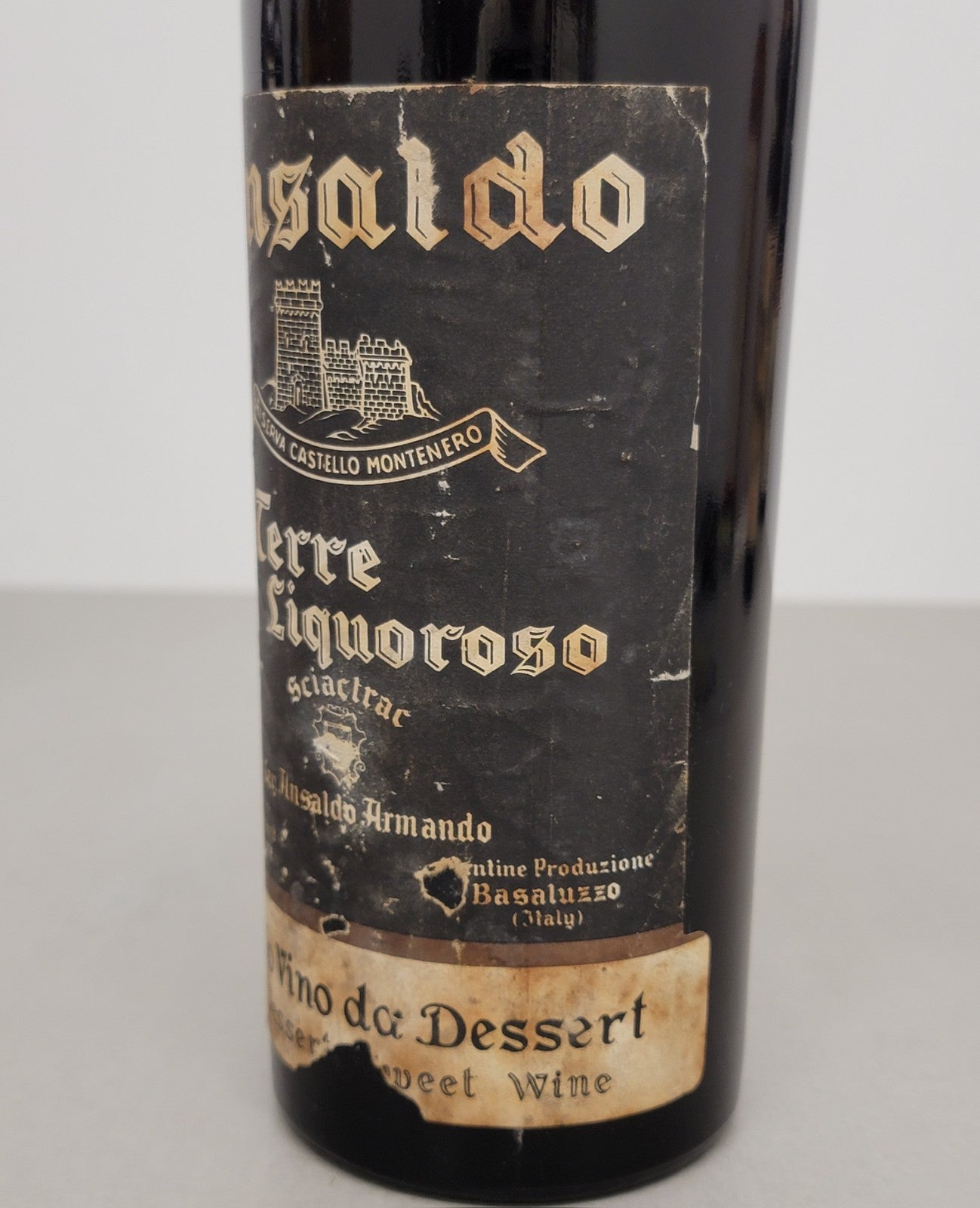 5 Terre Scaictrac Riserva 1957 Castello Montenero Ansaldo Armando bott. 72 cl 16%