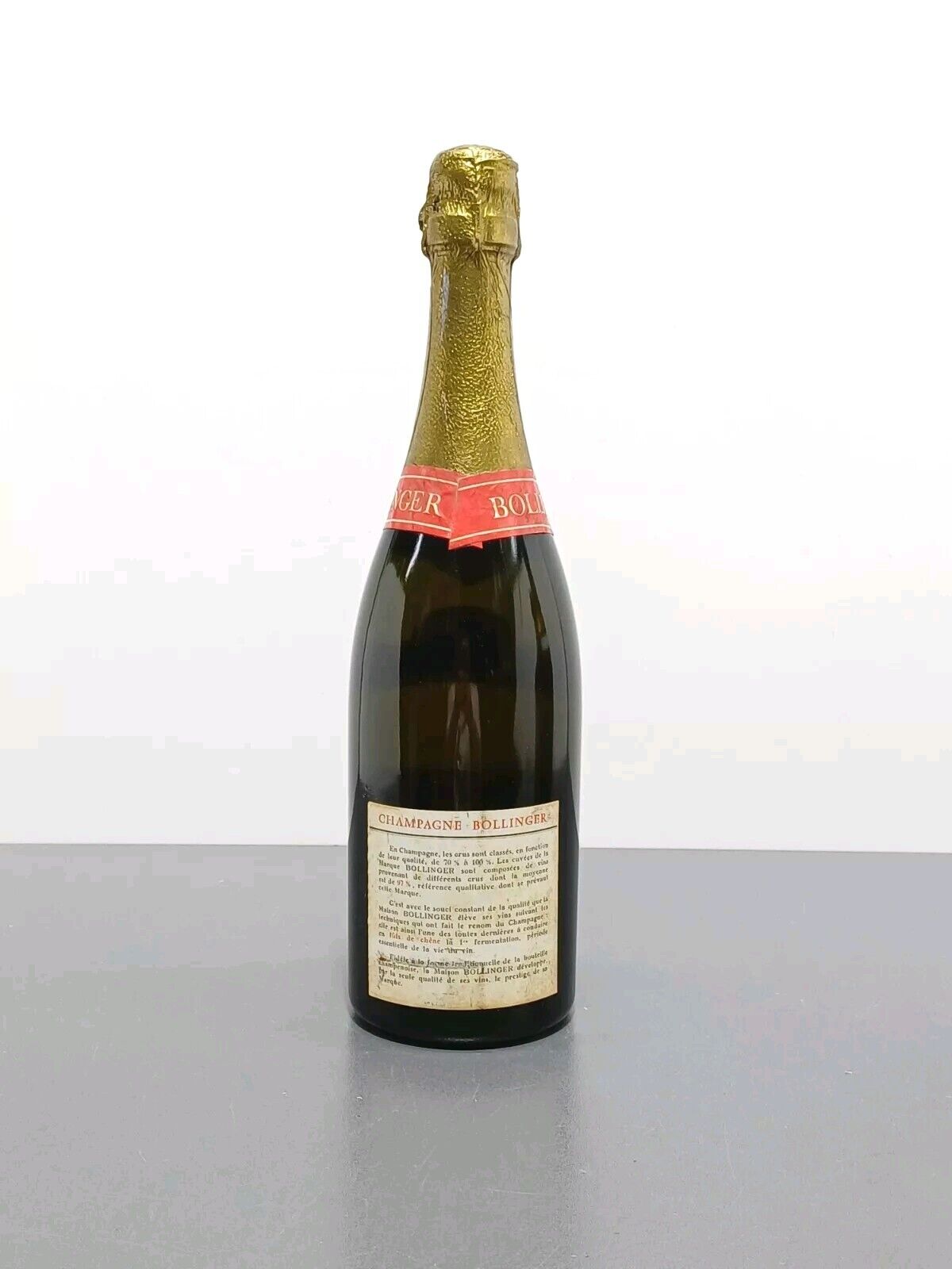 Champagne Bollinger Extra Brut Speciale Cuvee anni 60 bott77 cl