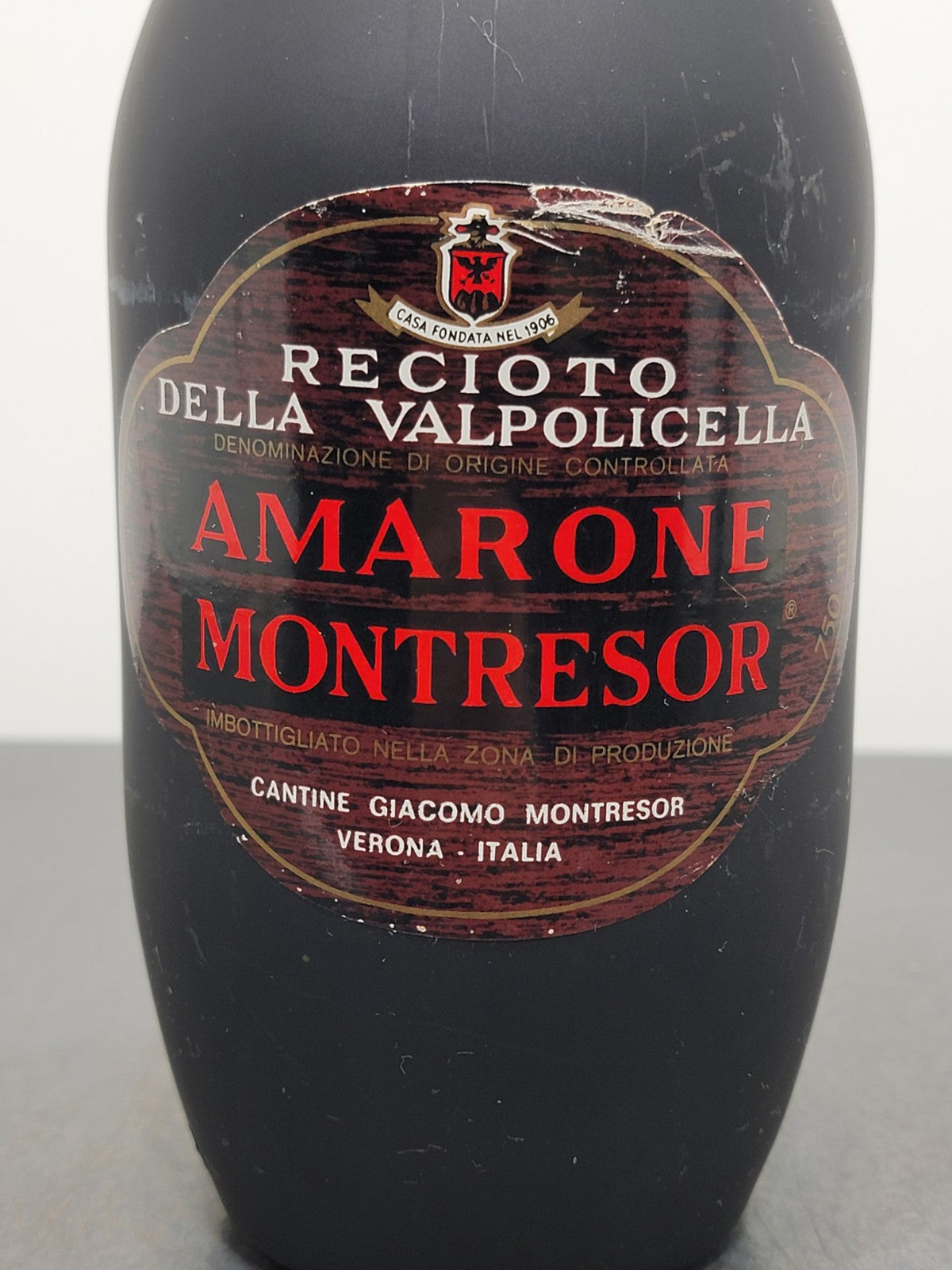 Amarone Montresor 1981 Recioto della Valpolicella Giacomo Montresor 75 cl 14.5%