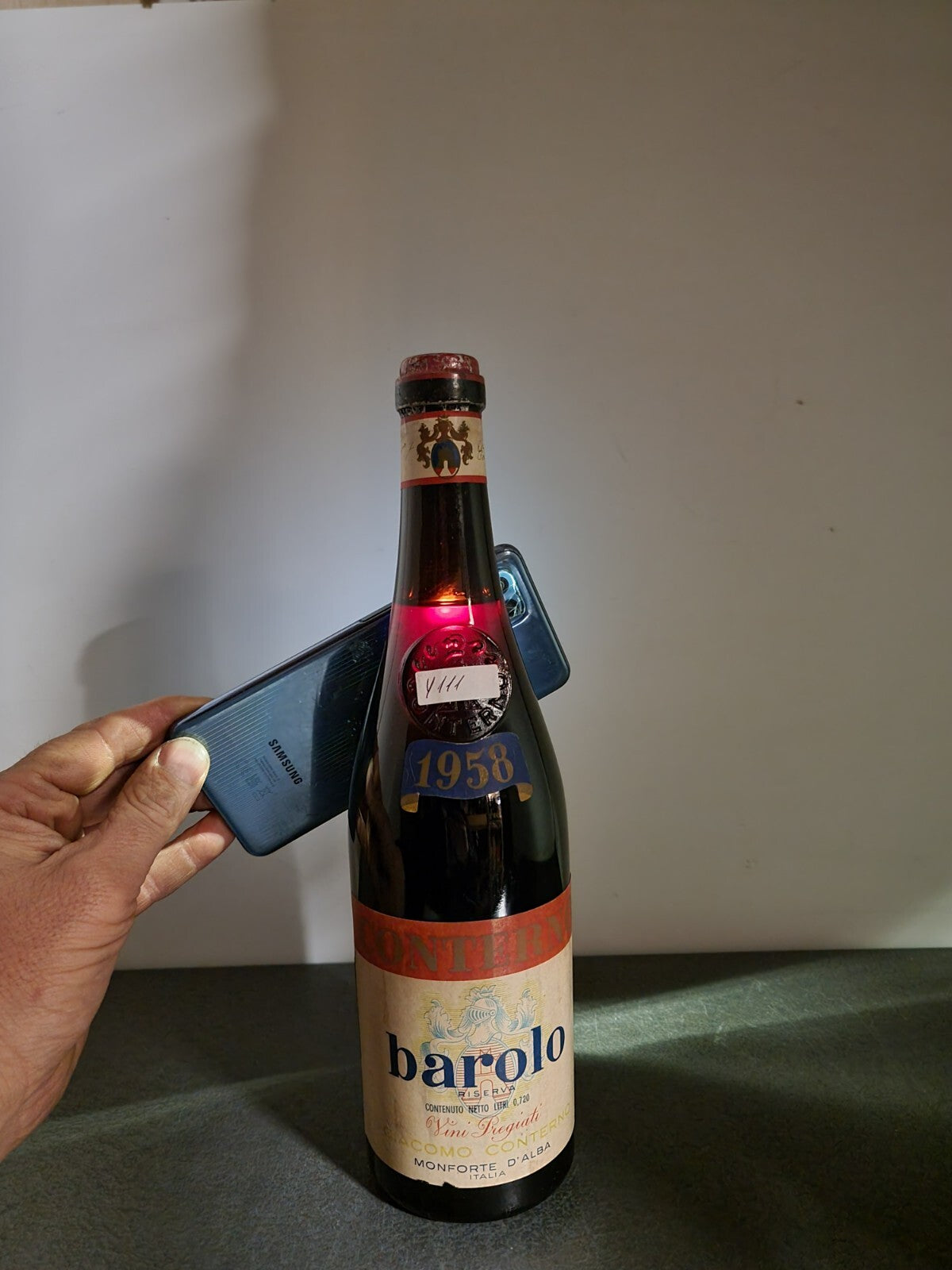 Barolo Conterno Riserva 1958 Monforte D'alba bott.72 cl 13.5%