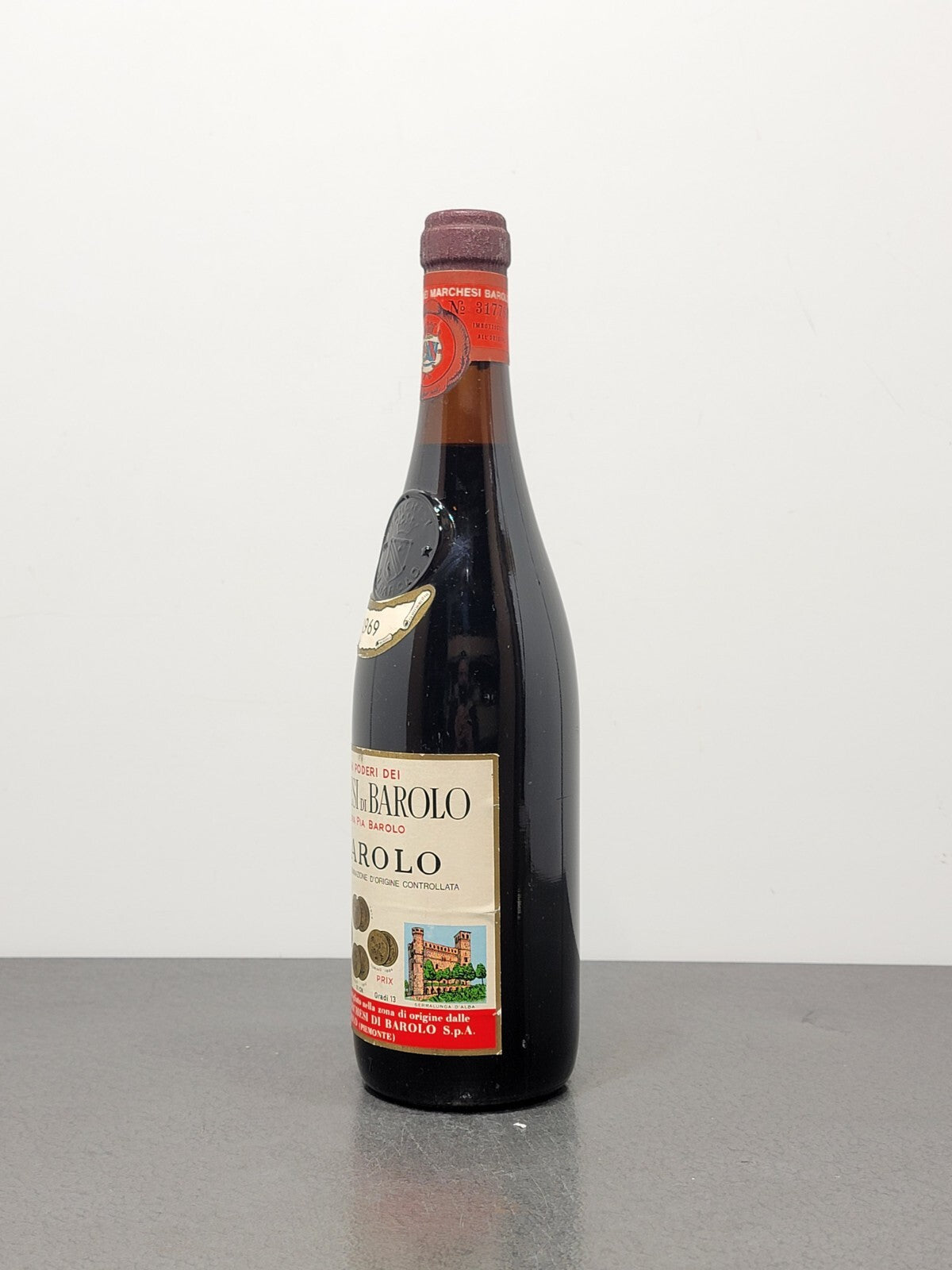 Barolo Marchesi 1969 bott.72 cl 13%