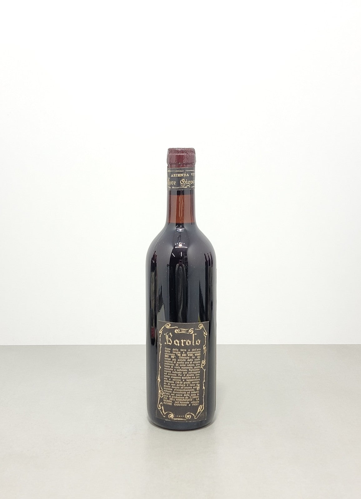 Barolo Altare Giovanni 1971 Annunziata La Morra bott. 72 cl 13,5%