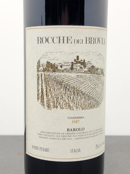 Barolo Rocche Dei Brovia 1987 Castiglione Falletto bott.75 cl 14%
