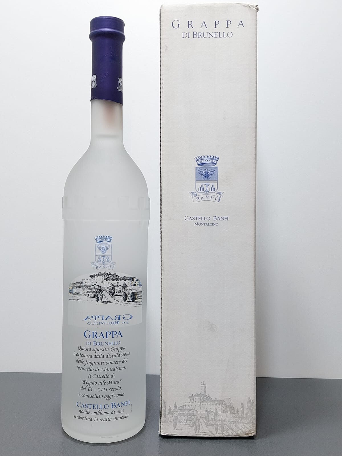 Grappa di Brunello Banfi Anni 2000