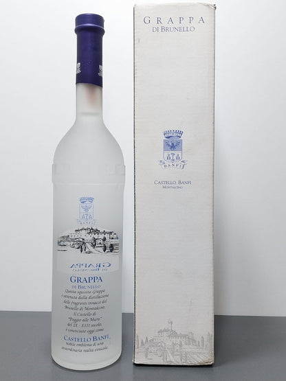 Grappa di Brunello Banfi Anni 2000