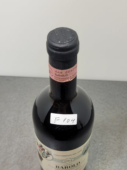 Barolo Comm G.B. Burlotto 1984 Verduno bott.75 cl 13.5%