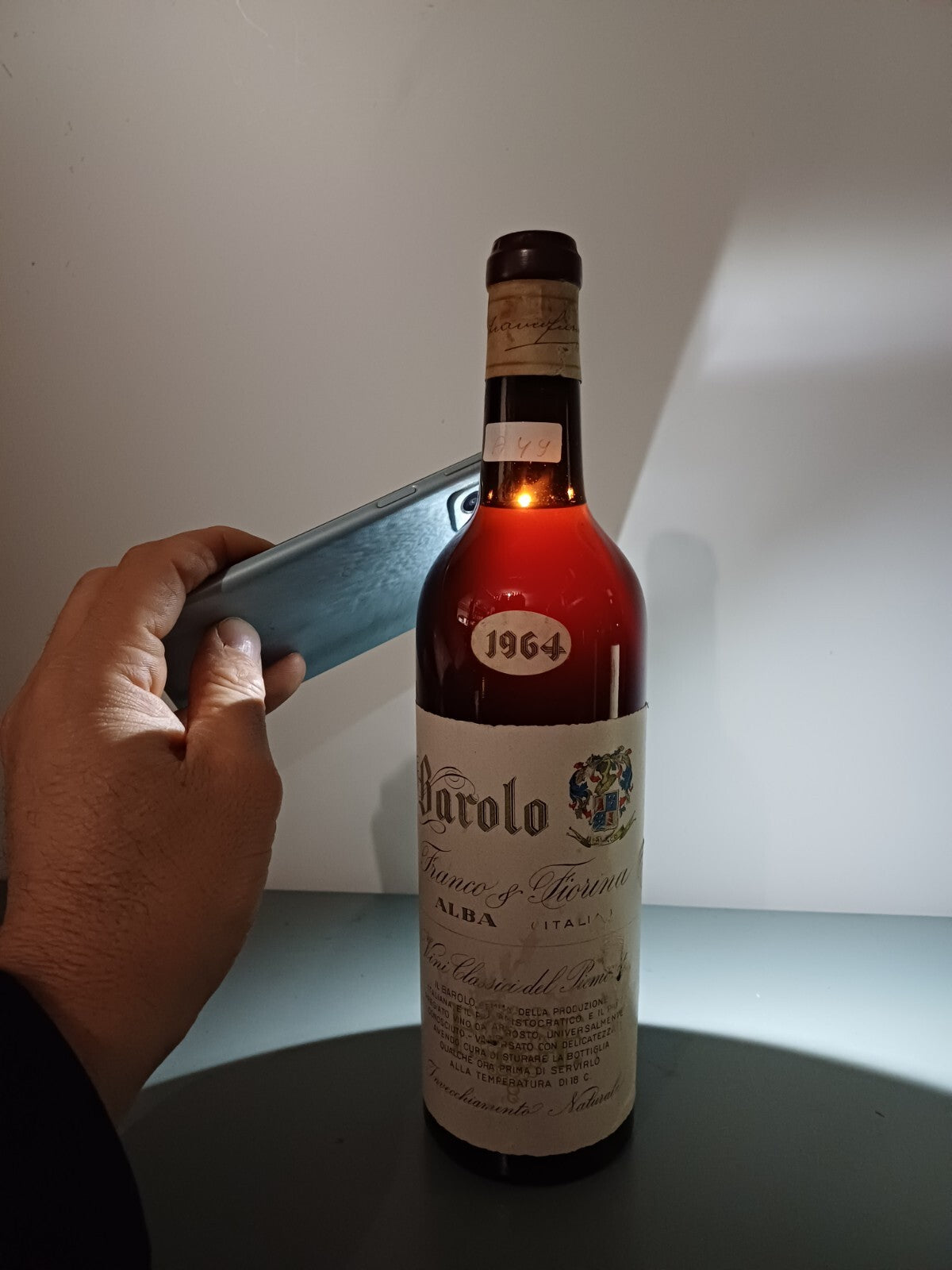 Barolo Franco Fiorina 1964 Alba bott.75 cl 13,5%