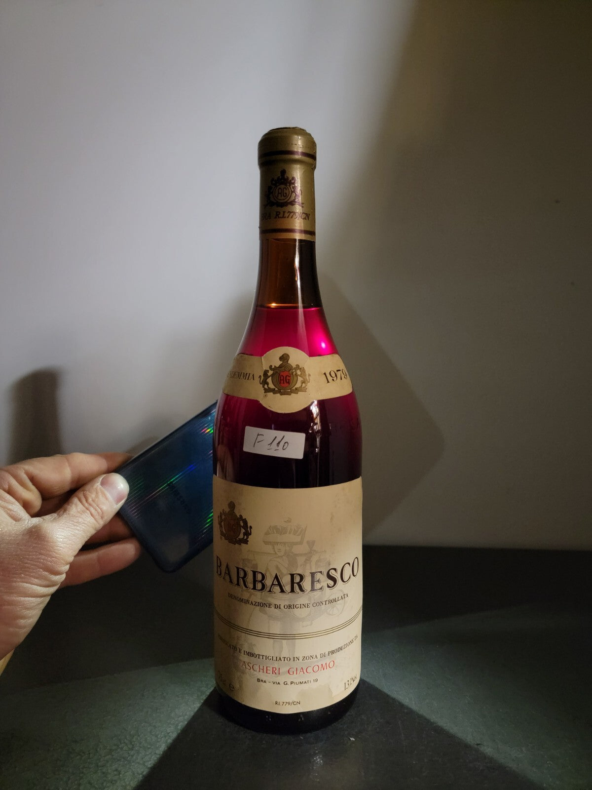 Barbaresco 1979  Ascheri Giacomo bott..75 cl 13%