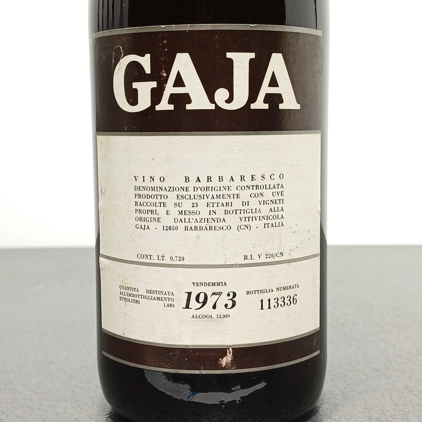 Gaja Barbaresco 1973 bott.72 cl