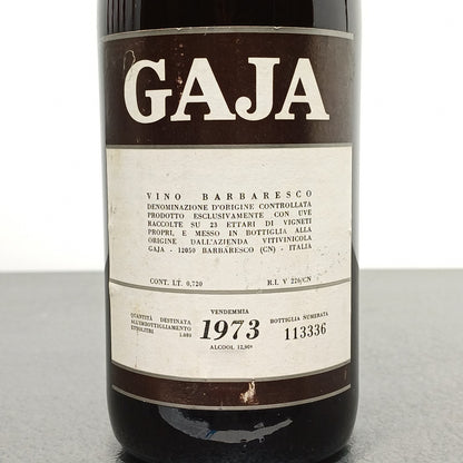 Gaja Barbaresco 1973 bott.72 cl