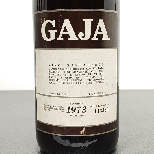 Gaja Barbaresco 1973 bott.72 cl