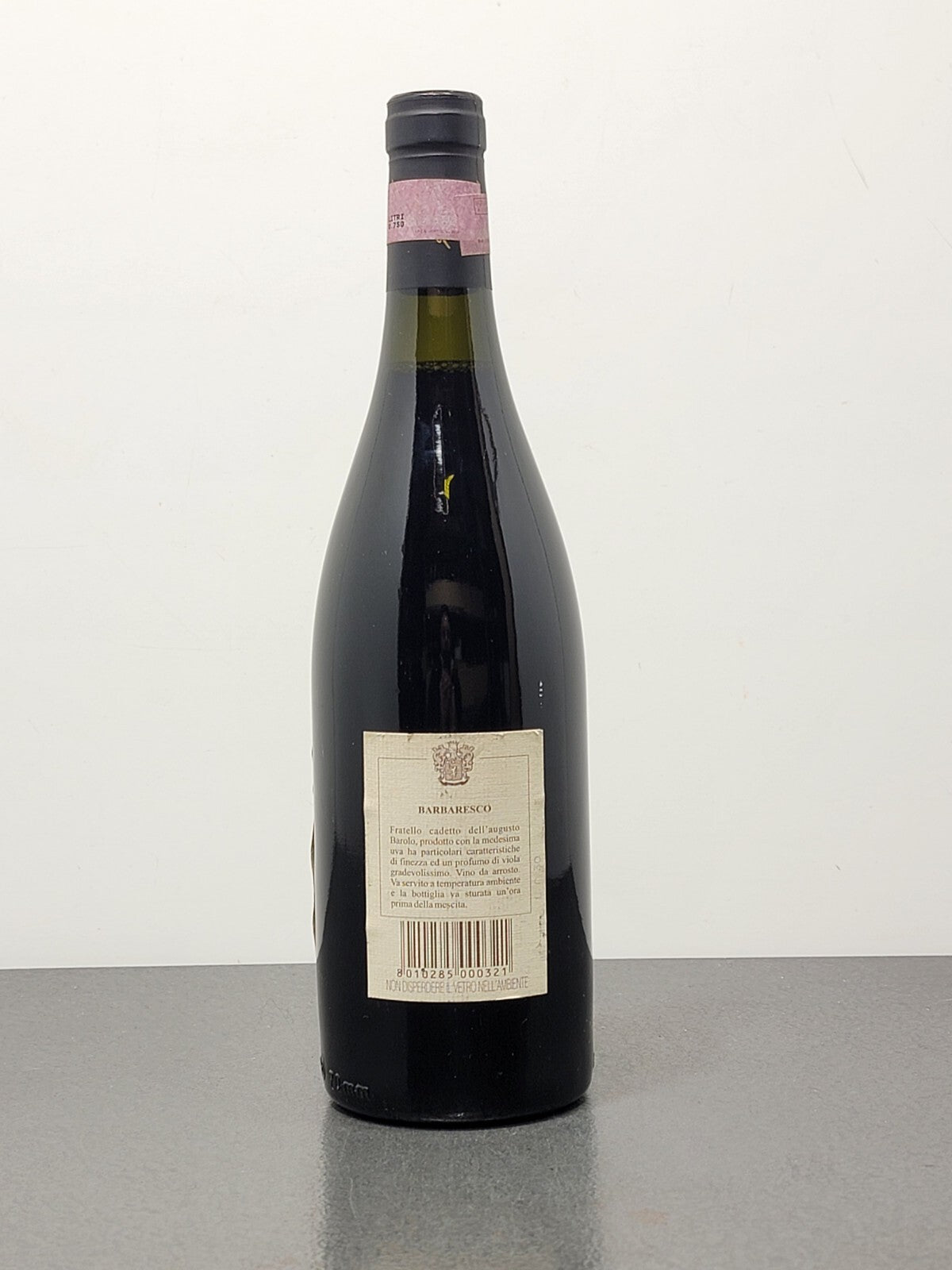 Barbaresco Guasti Clemente 1997 Riserva Nizza Monferrato bott. 75 cl 13.5%