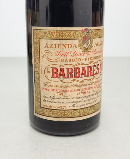 Barbaresco Damilano 1969 La Morra bott..72 cl 13%