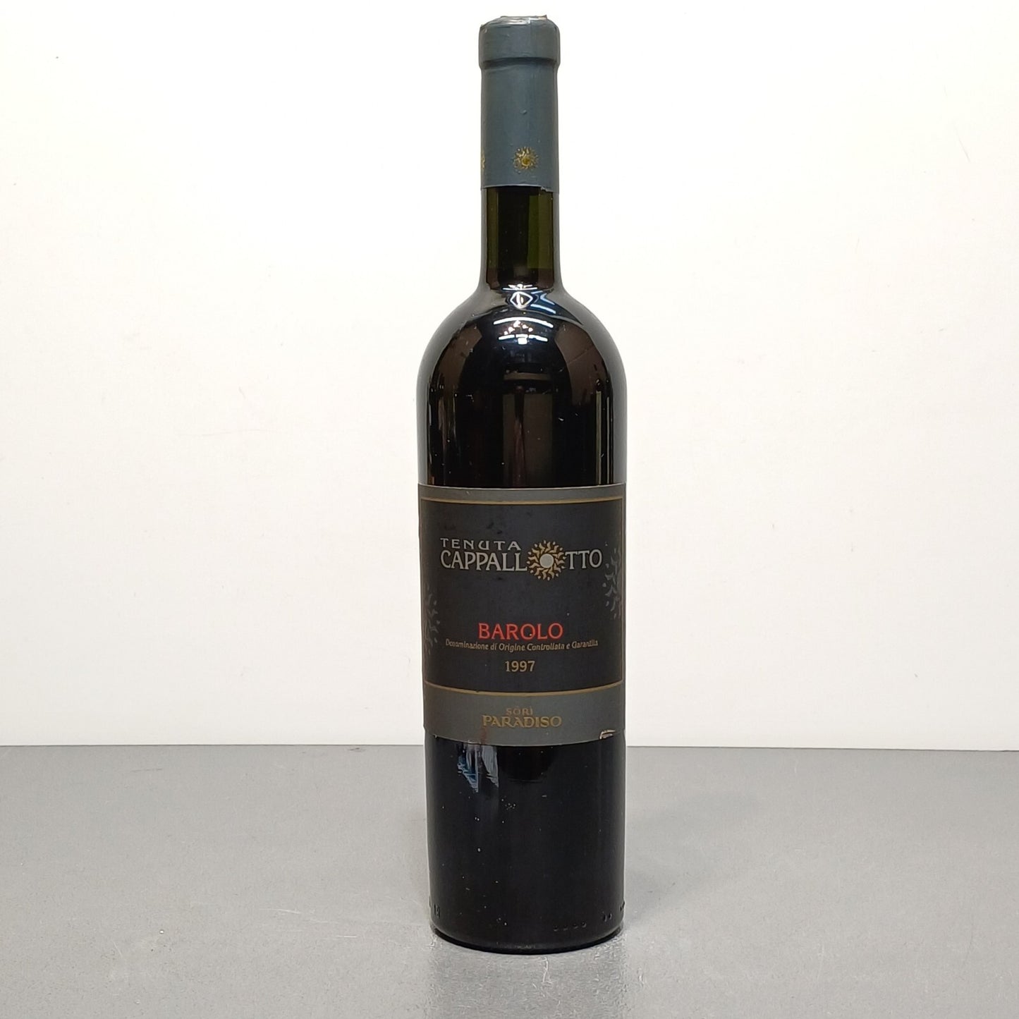 Barolo 1997 Tenuta Cappallotto Sori Paradiso bott.75 cl 14%