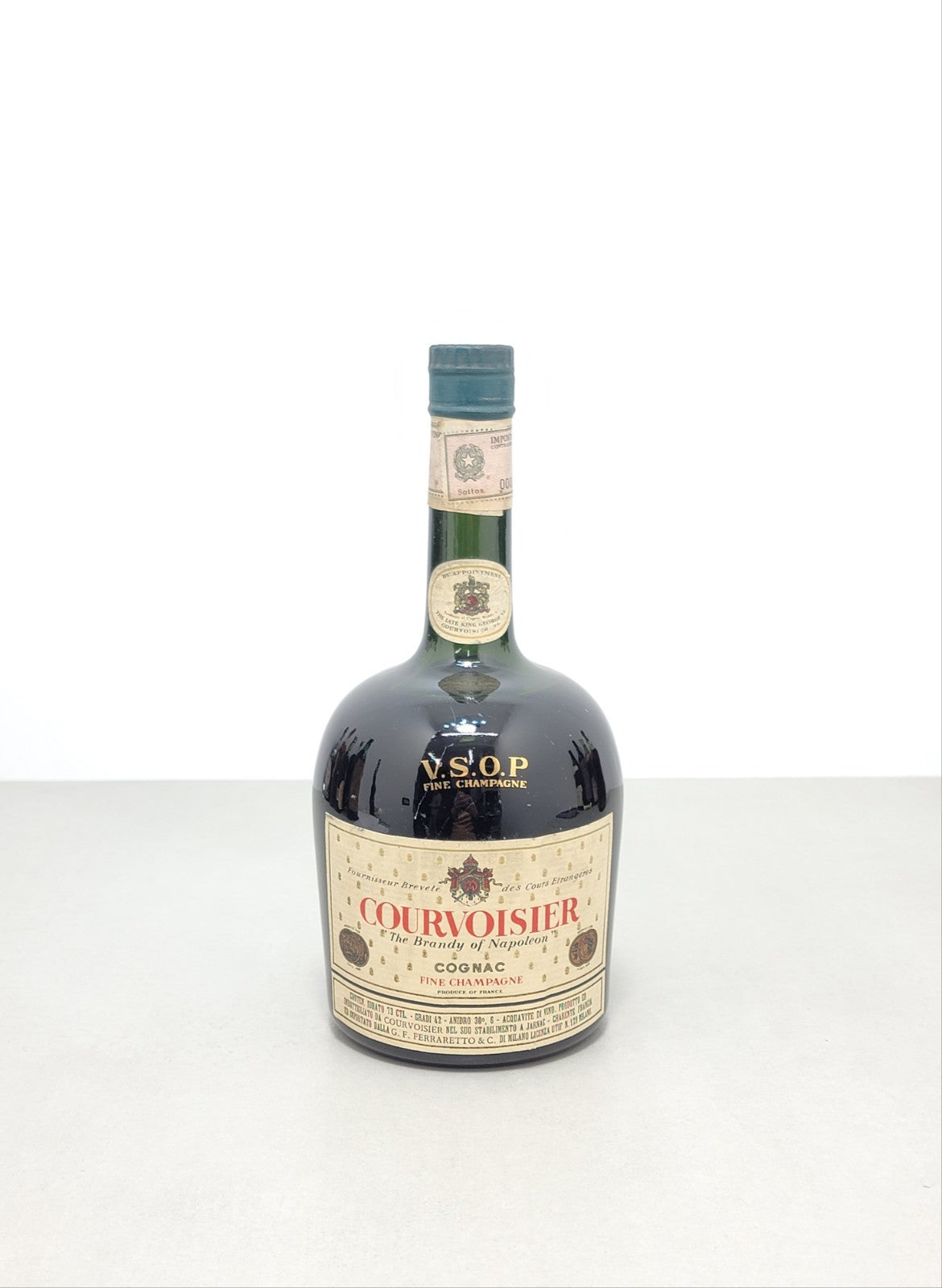 Cognac Courvoisier 1950s Fine Champagne V.S.O.P Napoleon bott.73 cl 42%