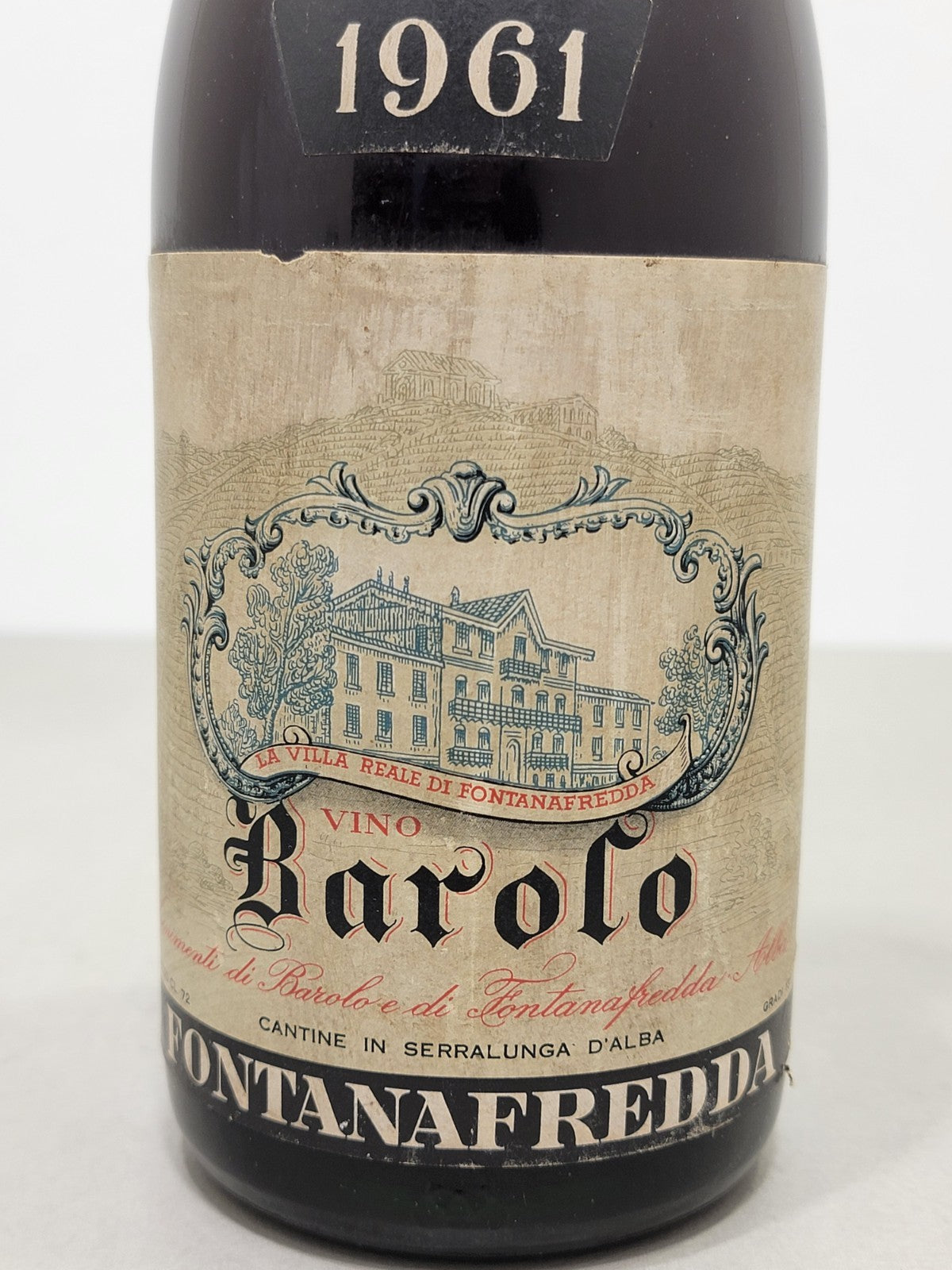 Barolo Fontanafredda 1961 Serralunga D'Alba bott.72 cl 13%