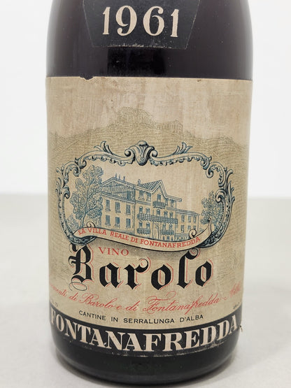 Barolo Fontanafredda 1961 Serralunga D'Alba bott.72 cl 13%