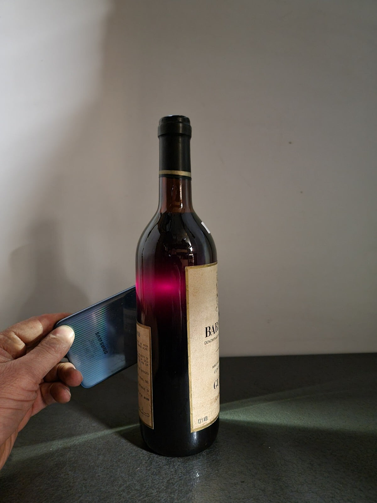 Barbaresco Guido Giri 1974 Castiglione Falletto bott. 72 cl