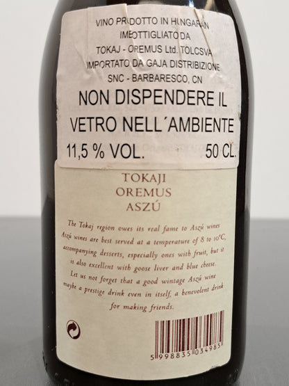 Tokaji Oremus Aszu 1998, 4 Puttonyos, Cl 50
