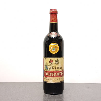 Barolo Giuseppe Contratto 1964 bott.72 cl 13.5%