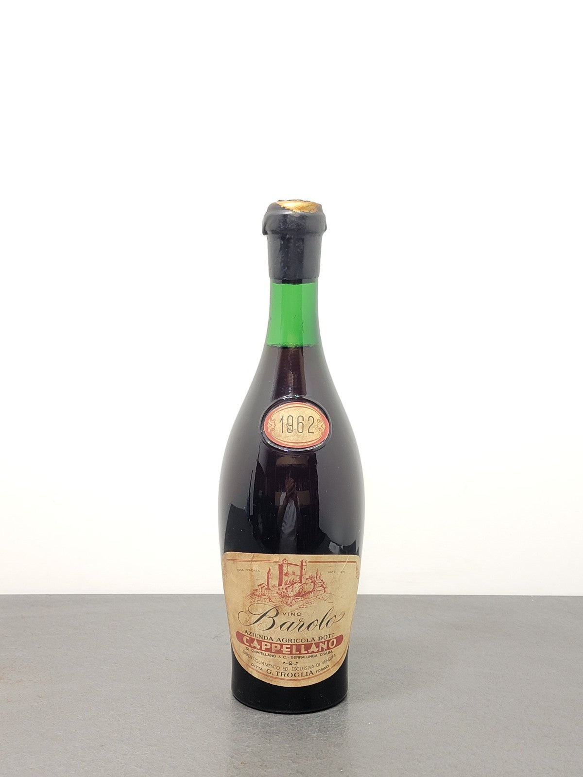Barolo Cappellano 1962 Troglia Serralunga d'Alba bott.72 cl 13%