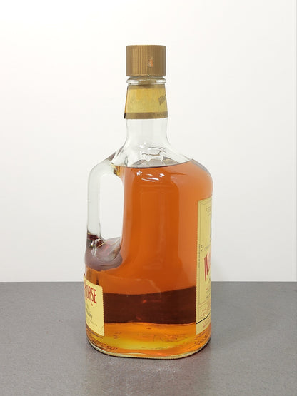 Whisky White Horse 1970s Fine Old Scotch Whisky bott. 2 Litri 40%