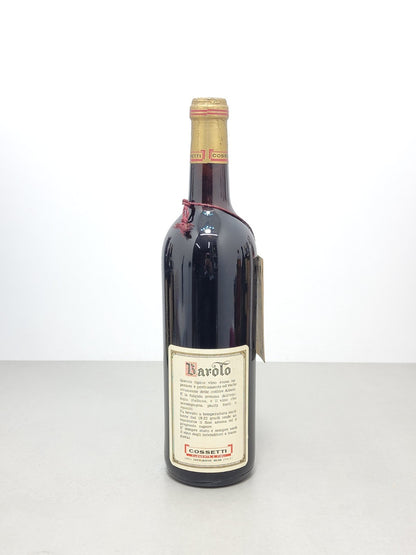 Barolo Cossetti 1966 Clemente & Figli bott.72 cl 13.5%