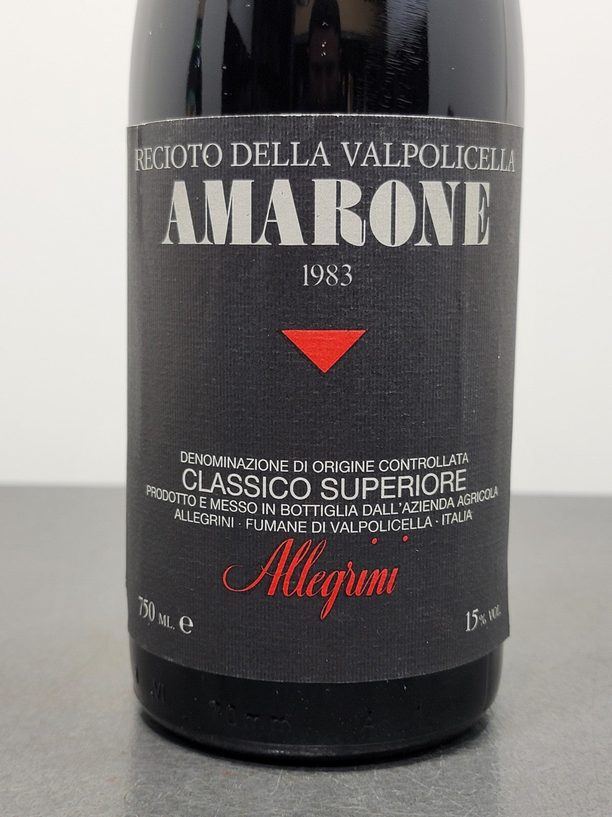 Amarone Allegrini 1983 Recioto Della Valpolicella Classico bott. 75 cl 15%