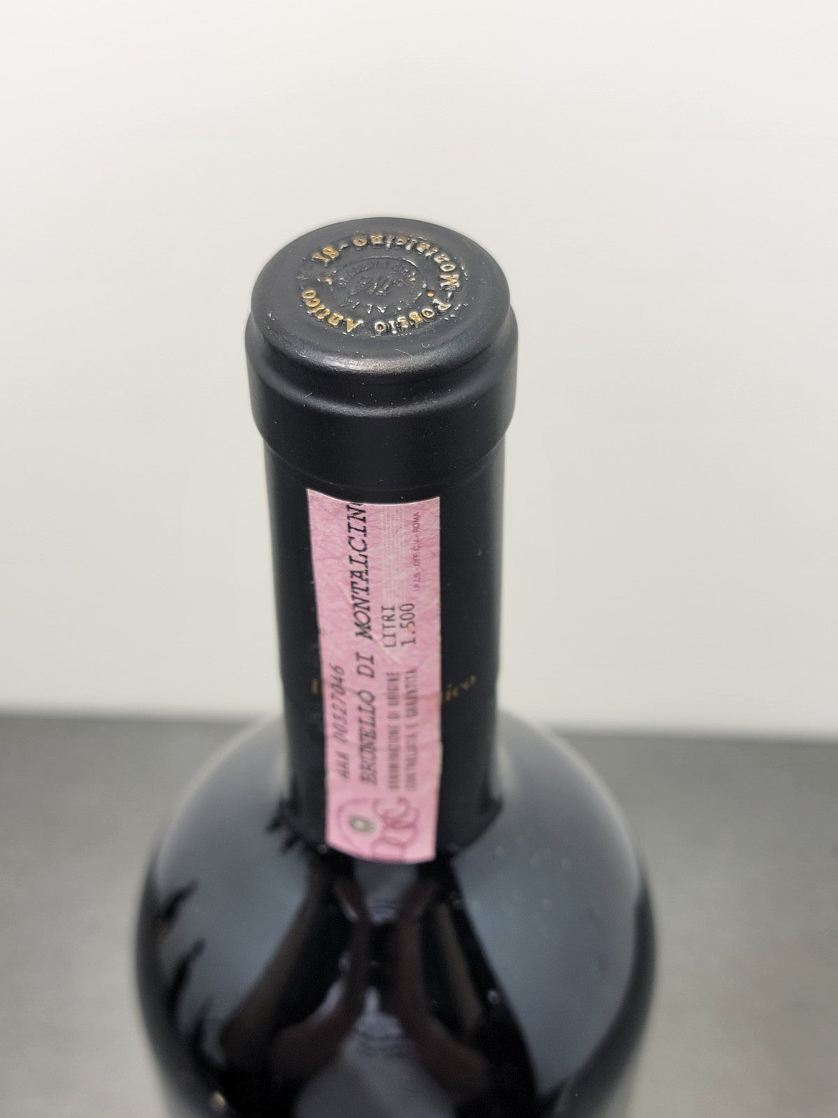 Brunello Di Montalcino Poggio Antico Magnum 2000 A. Gloder bott. 1.5 litri 13.5% (Etichetta Buona)