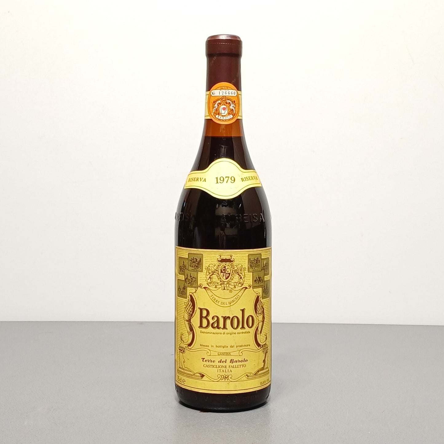 Barolo 1979 Terre Del Barolo Riserva Castiglione Falletto bott.75 cl 13%