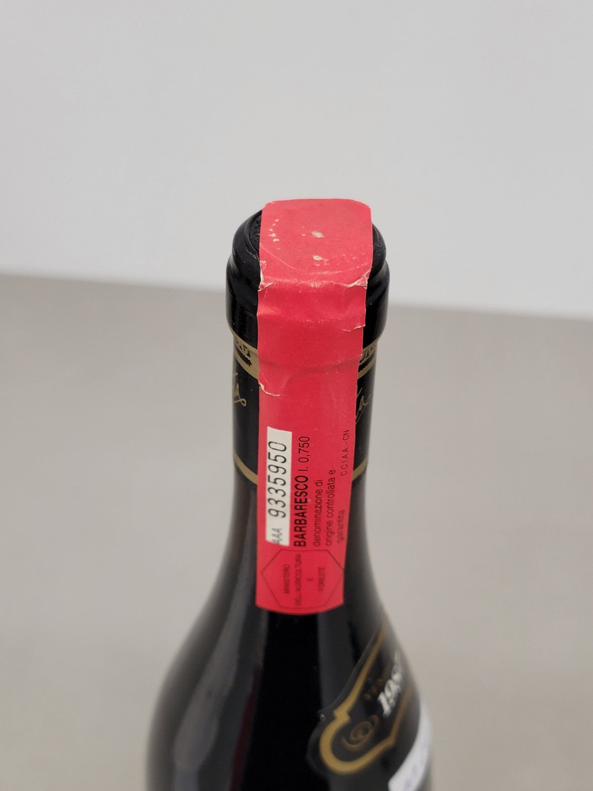 Barbaresco Villacosta 1987 Castagnole Lanze bott. 75 cl 13.5%