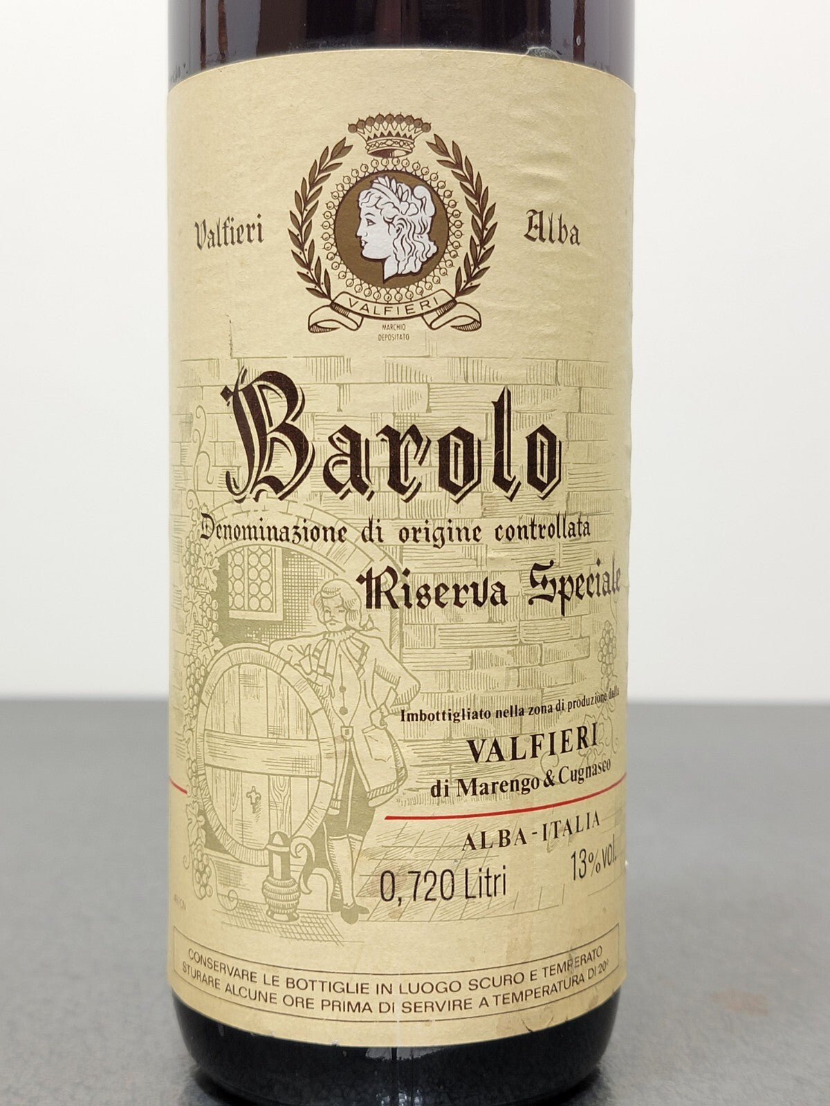 Barolo Valfieri 1964 Riserva Riserva Speciale bott. 72 cl 13.%