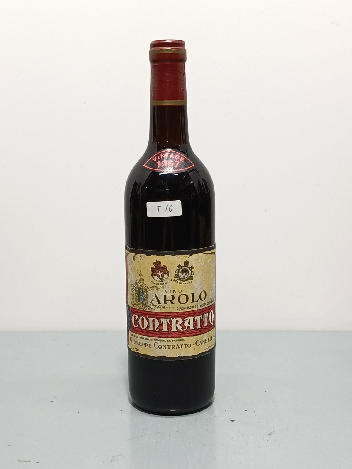 Barolo Contratto 1967 bott.72 cl 13.5%
