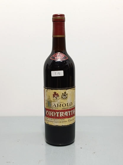 Barolo Contratto 1967 bott.72 cl 13.5%