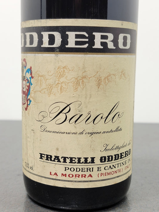 Barolo Oddero 1979 La Morra bott.75 cl 13.5%