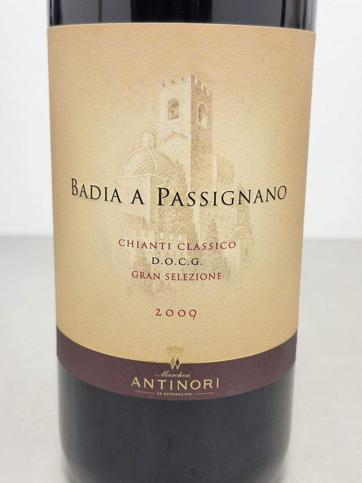 Badia A Passignano Magnum 2009 Chianti Gran Selezione Antinori 1.5 litri 14%