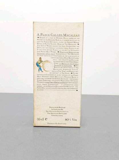 Whisky Macallan 10 years 1990s old Single Highland Malt Scotch Whisky bott 35 cl