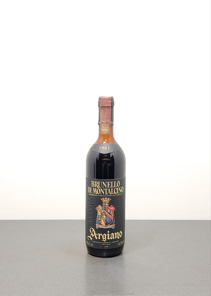 Argiano Brunello di Montalcino 1981 bott. 75 cl 13.5%