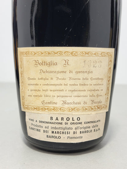 Barolo Marchesi 1961 Riserva Della Castellana bott. 72 cl 13%